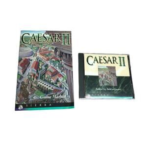 Caesar II Computer Game and Manual 1995